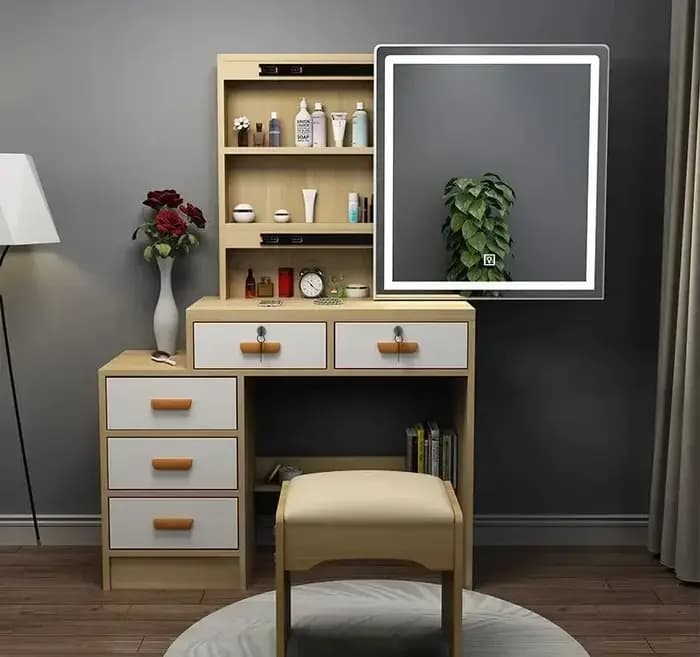 Table de maquillage moderne en spanTable