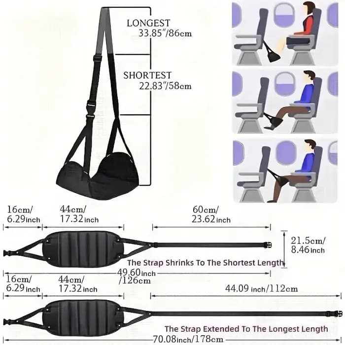 1 pièce/2 pièces nouveau hamac de voyage hamac de bureau avec avion et Rail à grande vitesse repose-