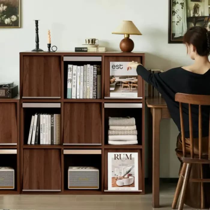 Meuble TV en bois massif