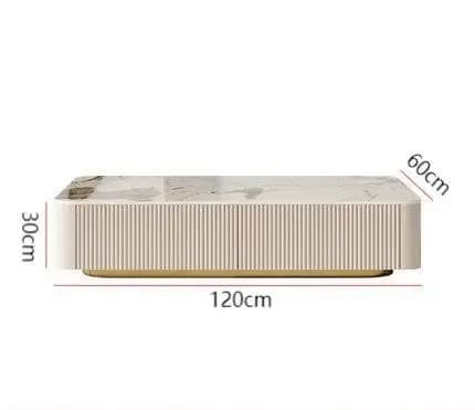 Ensemble de meuble TV flottant de luxe en ardoise