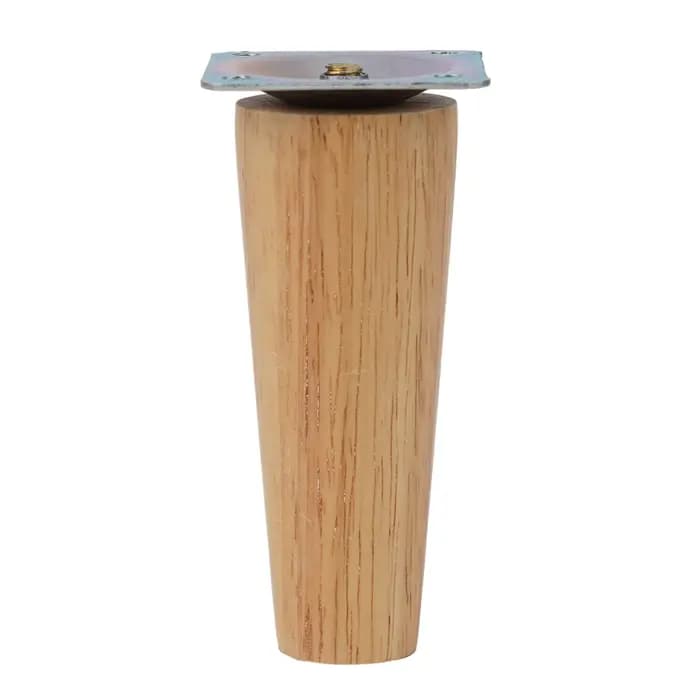 8/10/15cm meubles en bois massif jambe pieds droits canapé-lit armoire Table et chaise pieds de remp