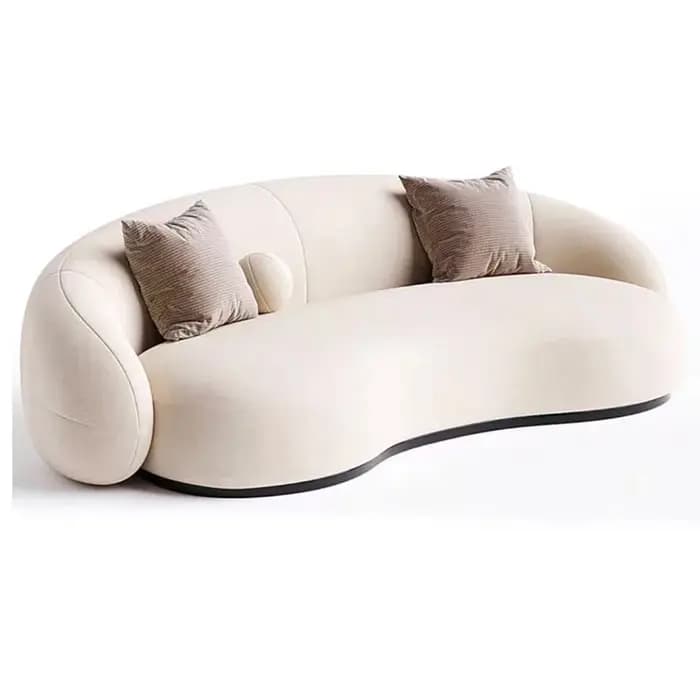 Canapé d'angle Design relaxant minimaliste grand