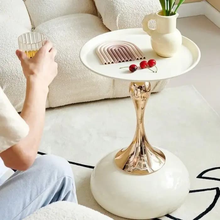 Table d'appoint de canapé nordique