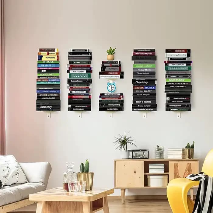 Bibliothèques murales, meubles de rangement pour salon