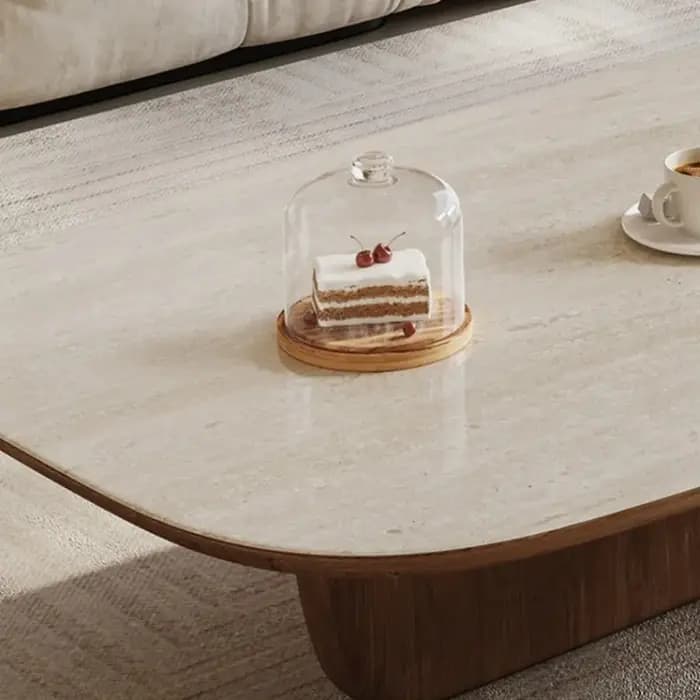 Cadre ornements Table basse esthétique Vintage carré Magazine