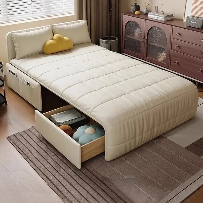 Canapé pliable extensible Multifonction petit appartement luxe confortable