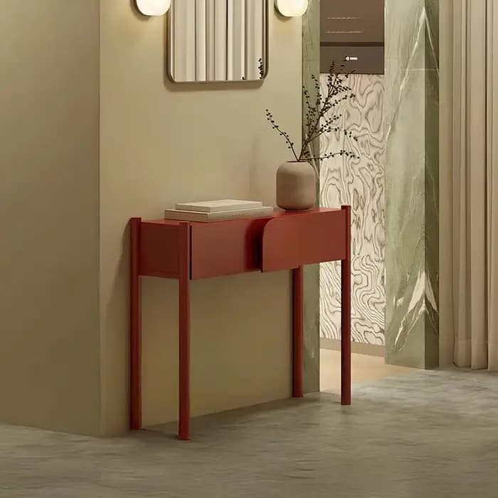 Tables de Console françaises chics avec rangement Design esthétique