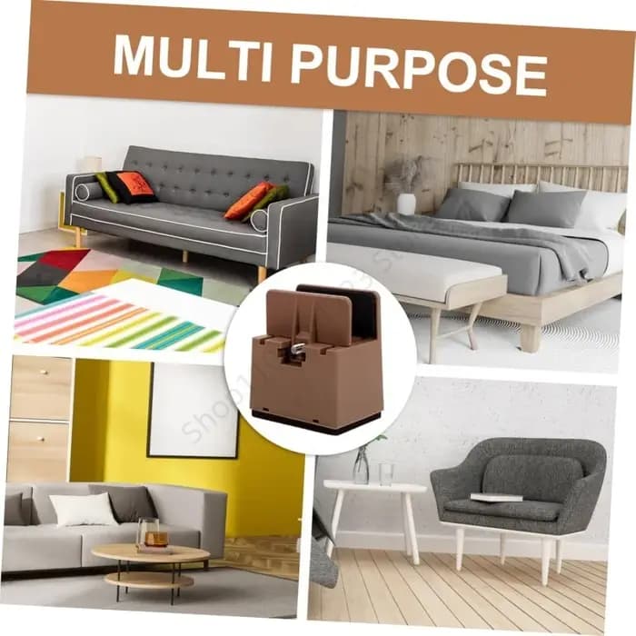4 pièces lourd réglable chaise pieds Riser vis pince canapé Table