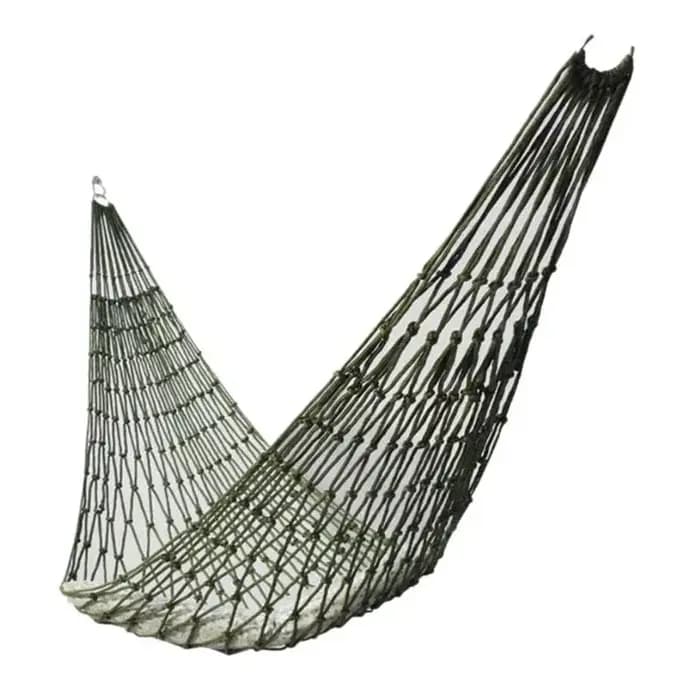 Hamac Portable en corde de Nylon épaisse pour jardin et extérieur