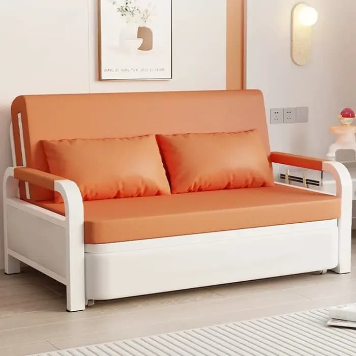 Canapé sectionnel convertible de luxe avec rangement pour bureau