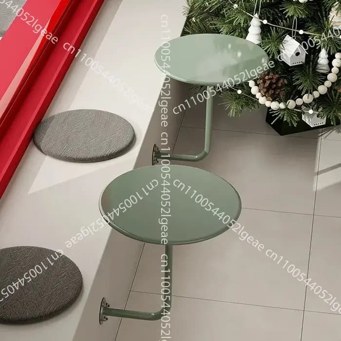 Petite table ronde murale