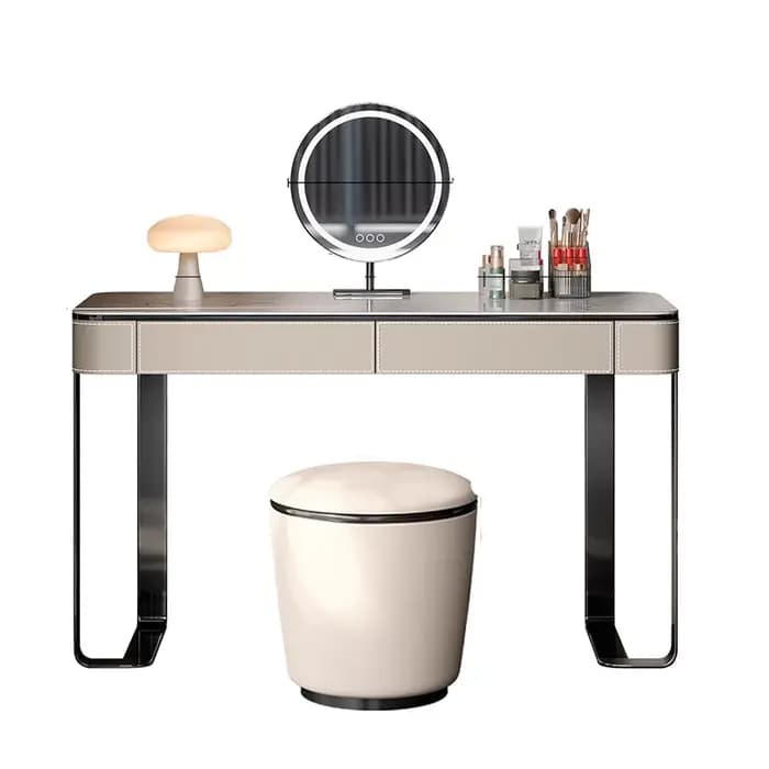 Coiffeuse minimaliste en bois
