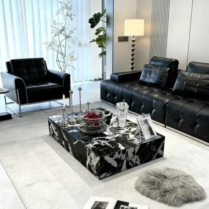 Table d'appoint design mobile pour salle à manger