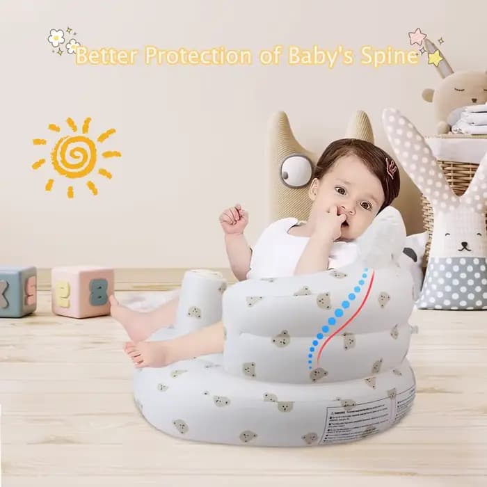 Canapé gonflable pour bébés de 3 mois et plus