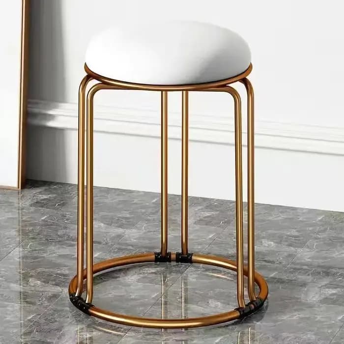 Tabouret de commode de chambre de fille simple italien