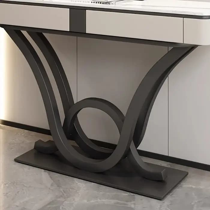 Tables consoles de luxe uniques au design moderne avec tiroirs