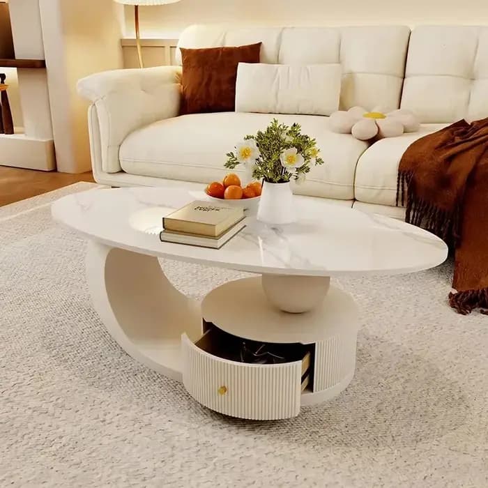 Table d'appoint ronde unique