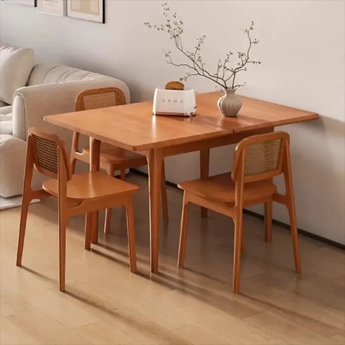 Table à manger carrée vintage