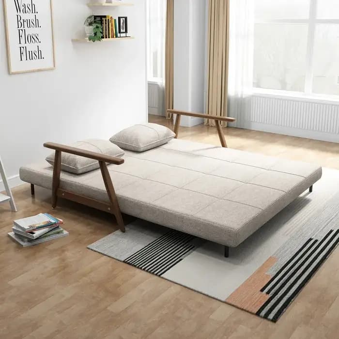 Canapé-lit pliable pour chambre à coucher, petit appartement