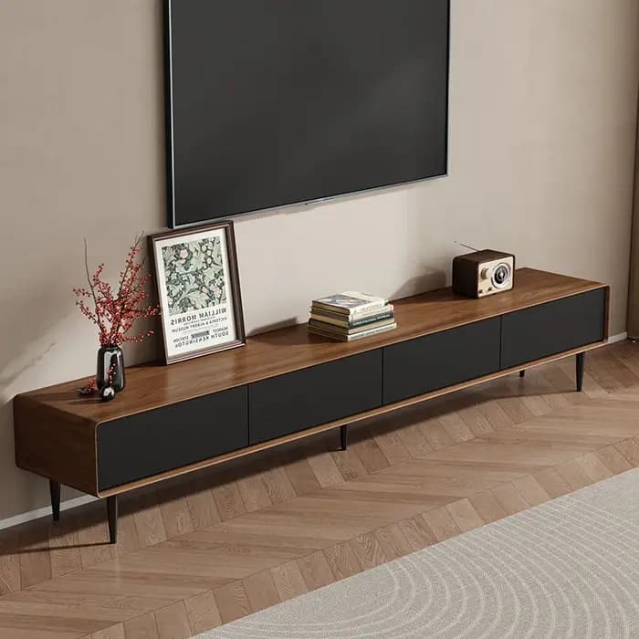 Meuble Tv minimaliste du milieu du siècle
