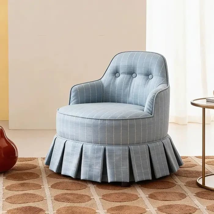 Fauteuils d'appoint style crème