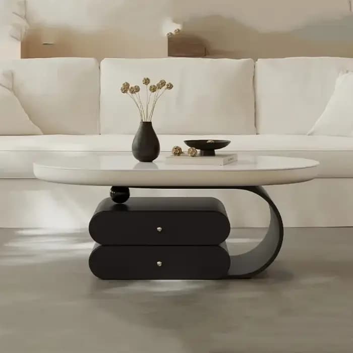 Table basse de style nordique