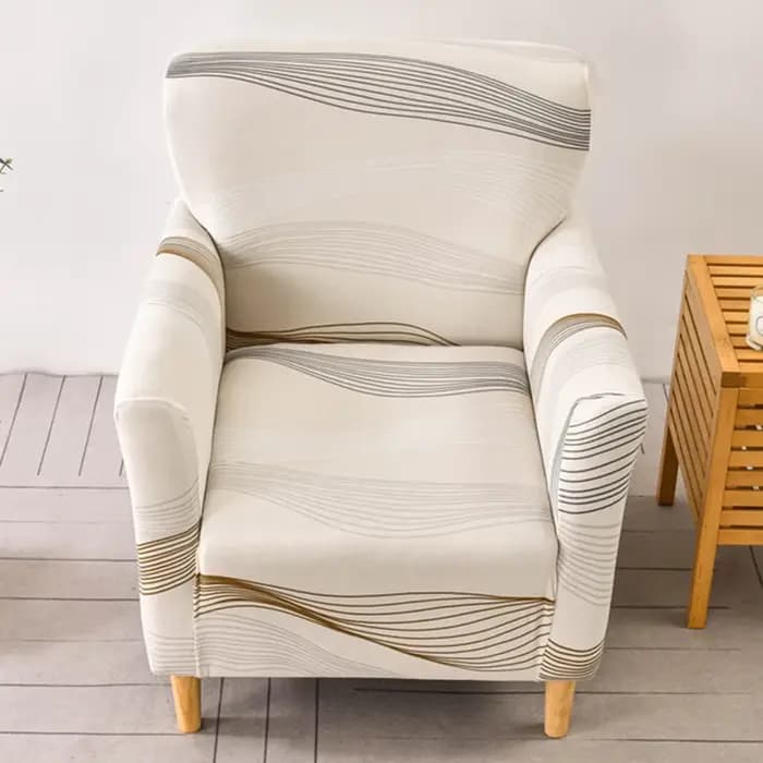 Housses de fauteuil relaxantes tout compris, 1 place, protection de canapé simple, housses de canapé