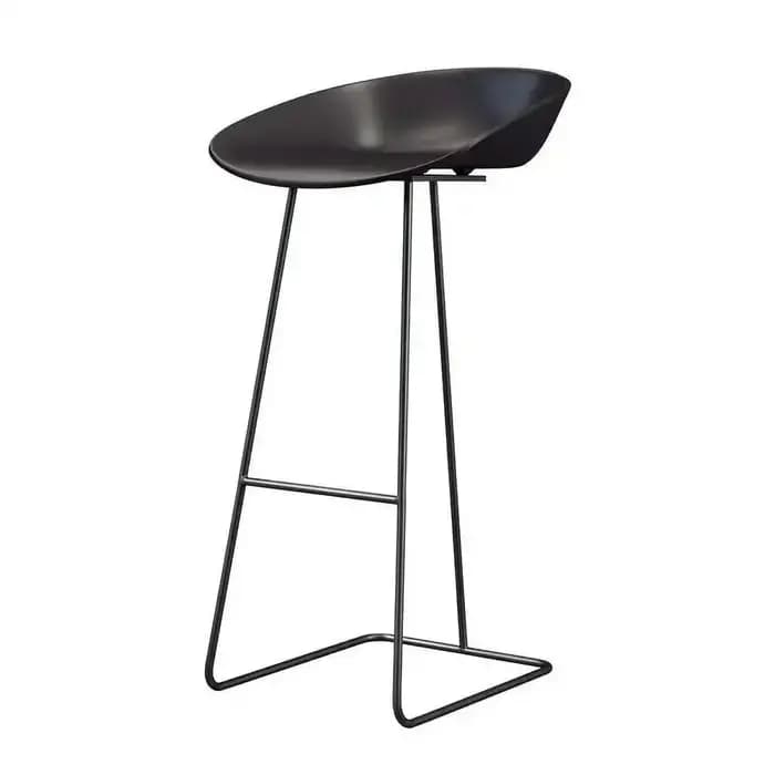 Tabouret de Bar nordique chaise haute en fer forgé minimaliste moderne Restaurant bureau salle à man