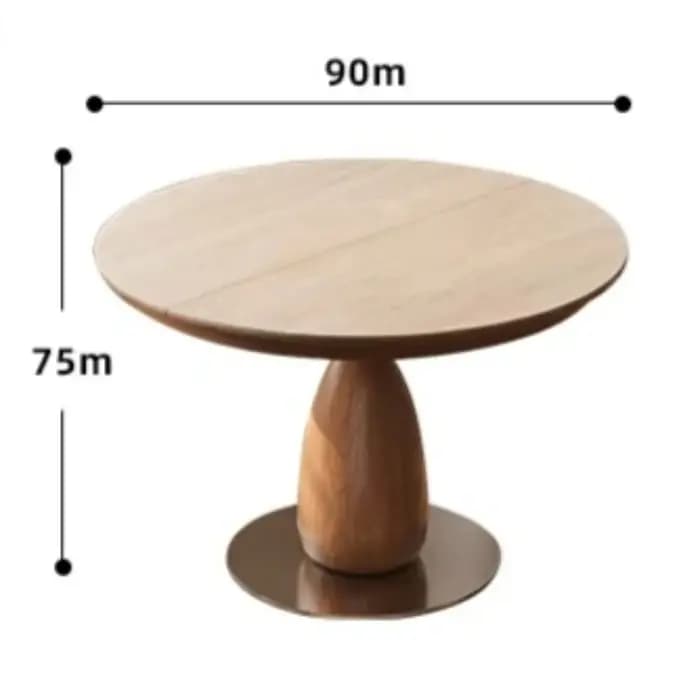 Table à manger extensible italienne