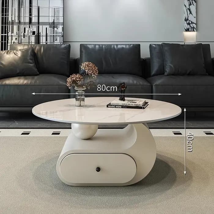 Tables basses rondes uniques pour ordinateur portable