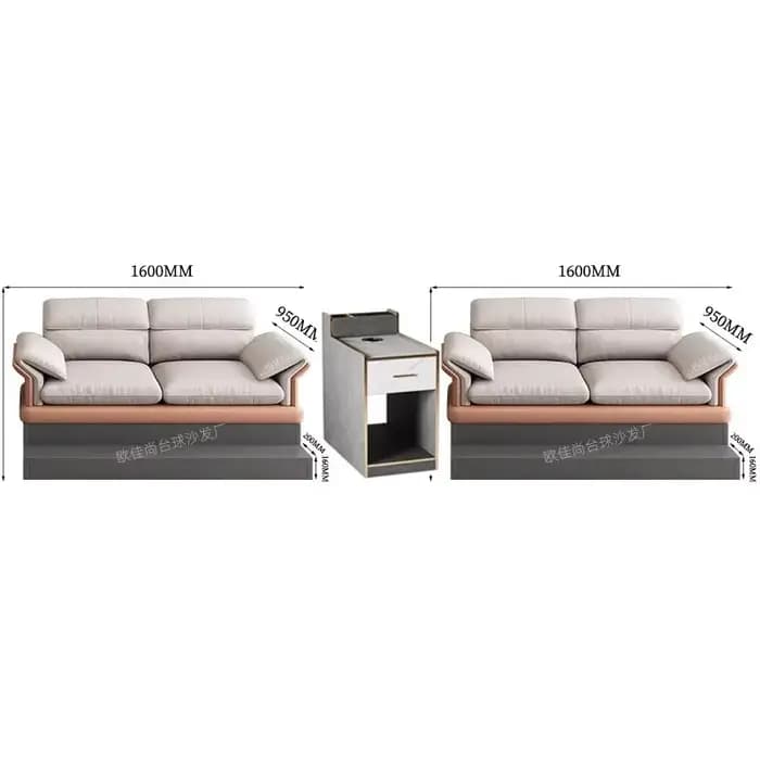 Salon élégant Salon canapés jeu concepteur sol Double canapé Salon minimaliste Woonkamer Banken meubles de maison accessoires