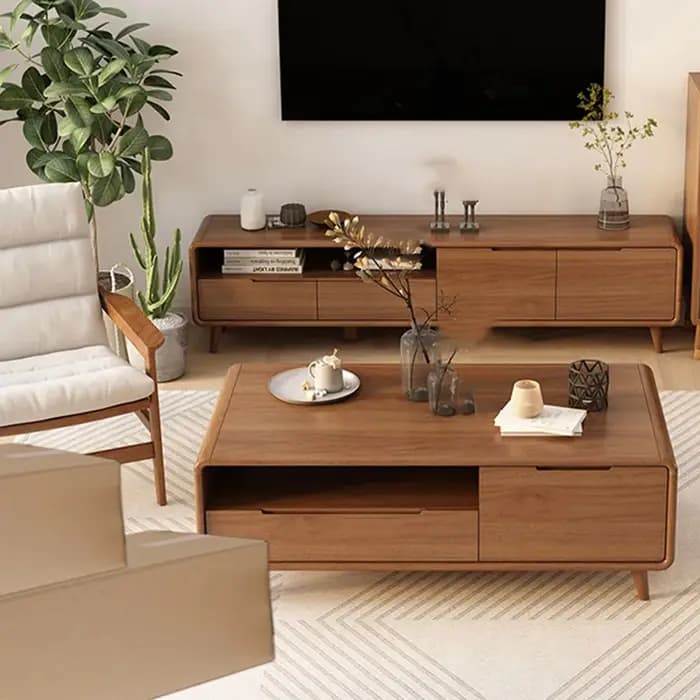 Meubles De télévision français rétro design du milieu du siècle supports