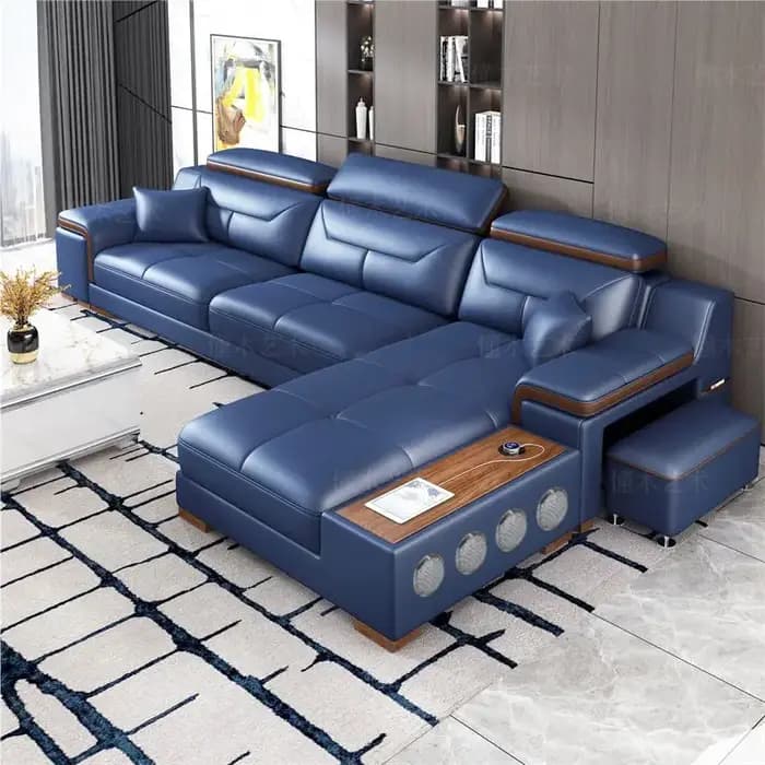 Adultes salon canapés classique Europe luxe confortable canapé d'angle appartement coussin Sedie Da Soggiorno maison accessoires