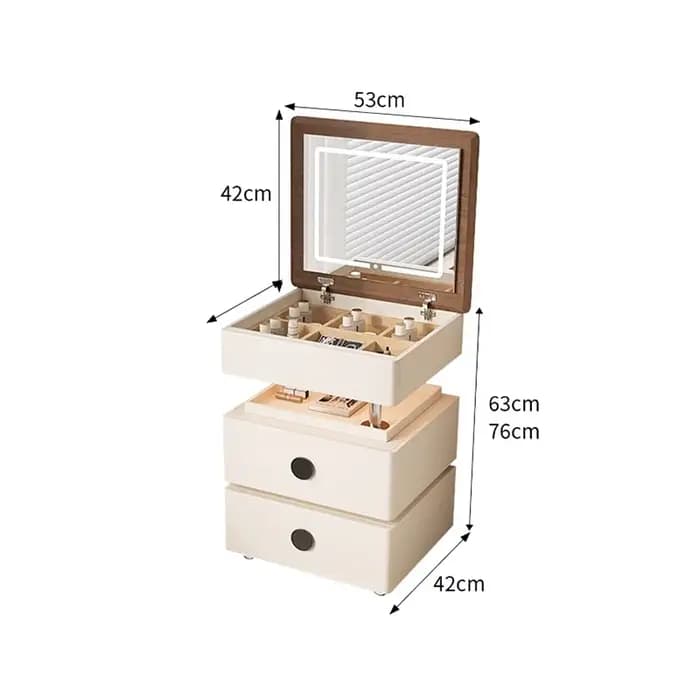 Tables De chevet françaises relevables avec rangement