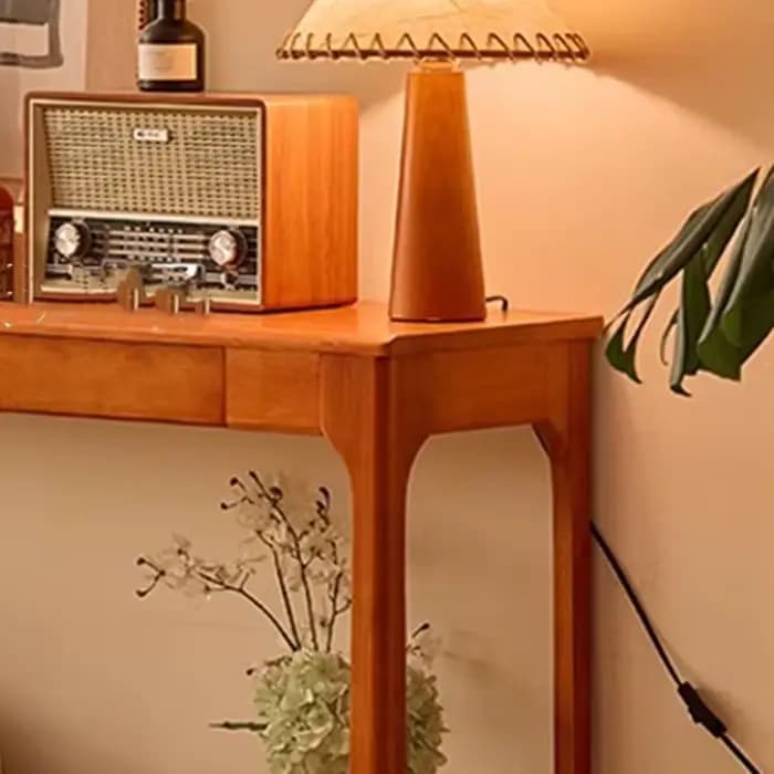 Tables consoles minimalistes françaises avec tiroirs de rangement
