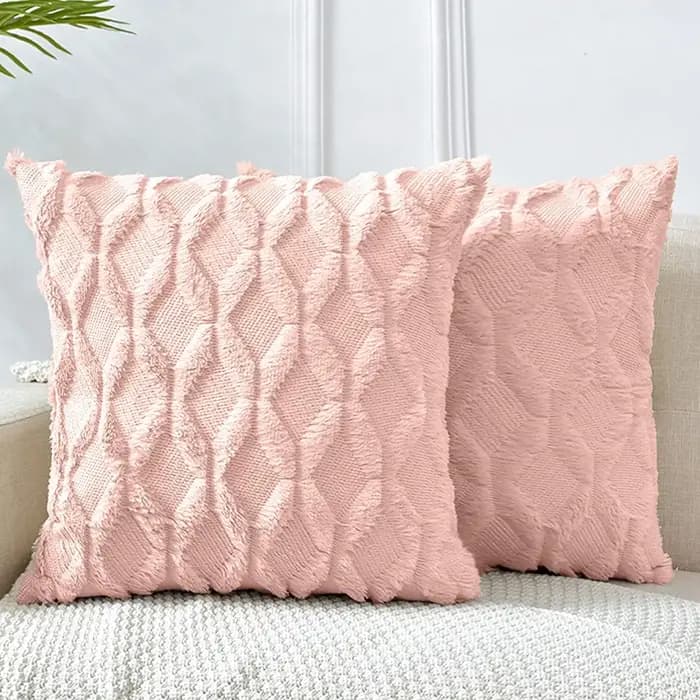 Juste de coussin décorative pour canapé