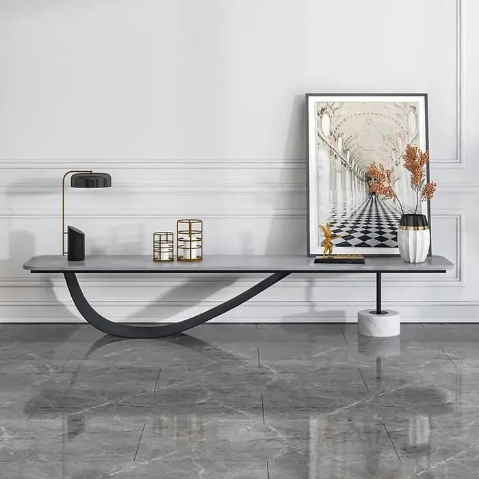Meuble TV design, Ornement de sol