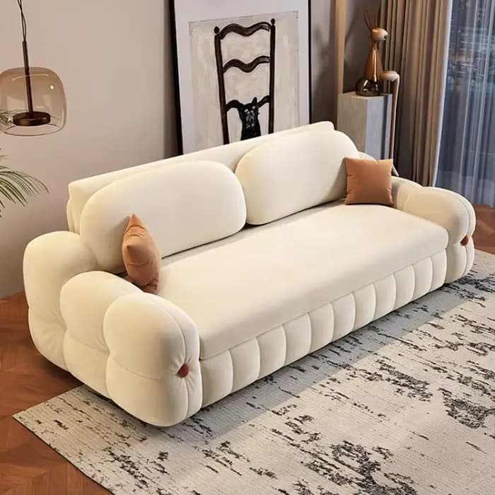 Nordique salon salon canapés Double coussin design adultes canapé confortable élégant Muebles Para El Hogar meubles de maison