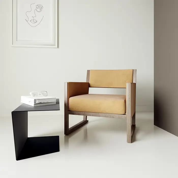 Table basse nordique minimaliste de styliste danois