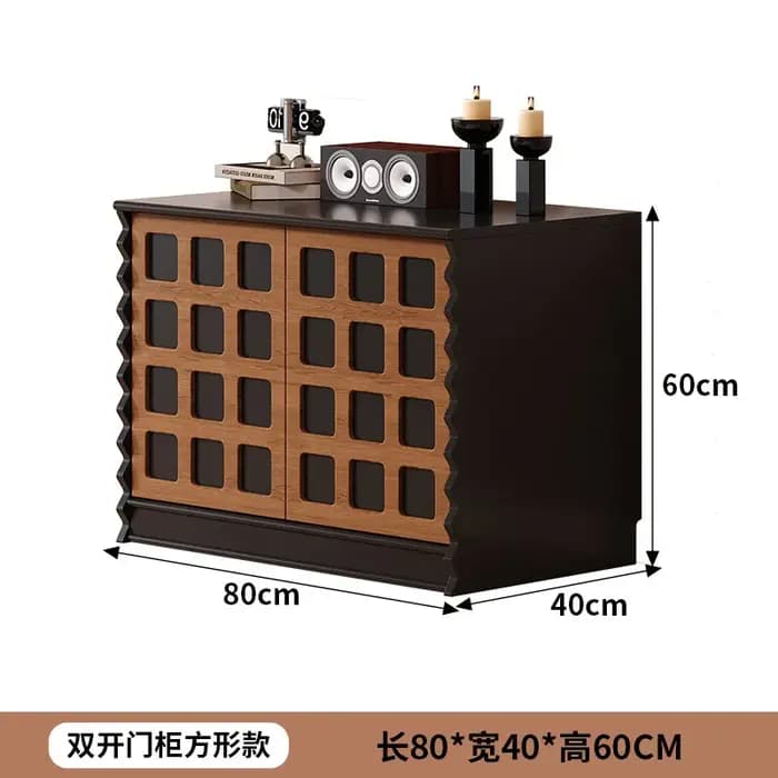 Meuble TV sur pied mobile, meuble TV vintage, ensemble complet, meubles de maison, mobilier de style