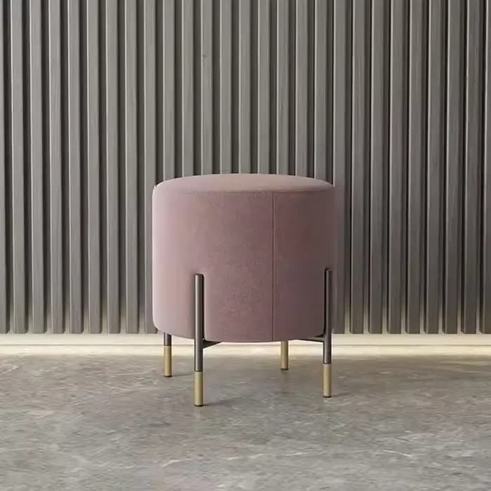 Tabouret rond de luxe léger scandinave