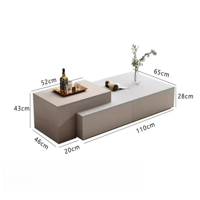 Tables basses relevables pour salon