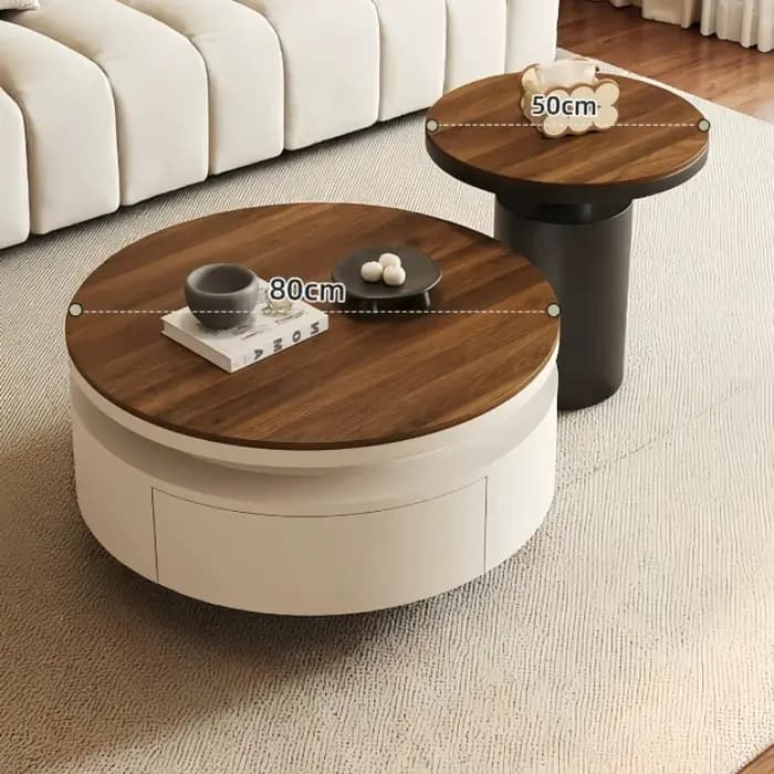 Petites tables basses rondes