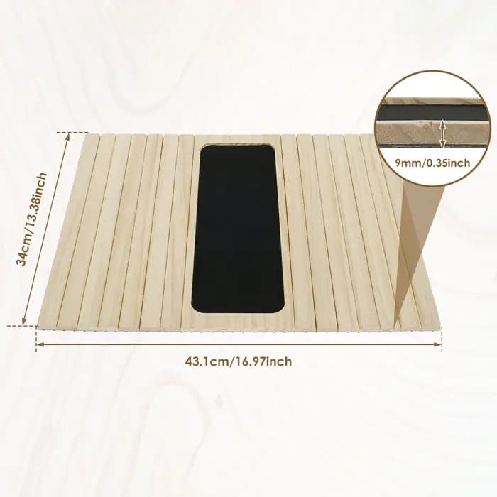 Accoudoir de canapé multifonctionnel en bois naturel, table de canapé, anti-alde, support de bras, t