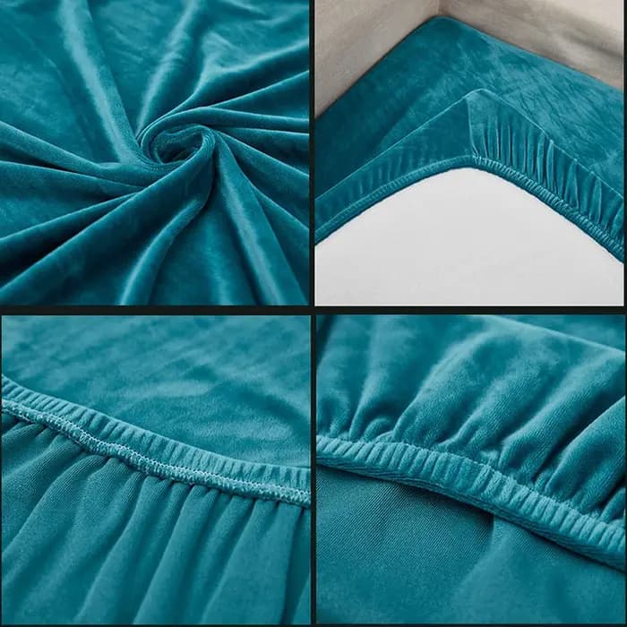 Housse de coussin de canapé en velours