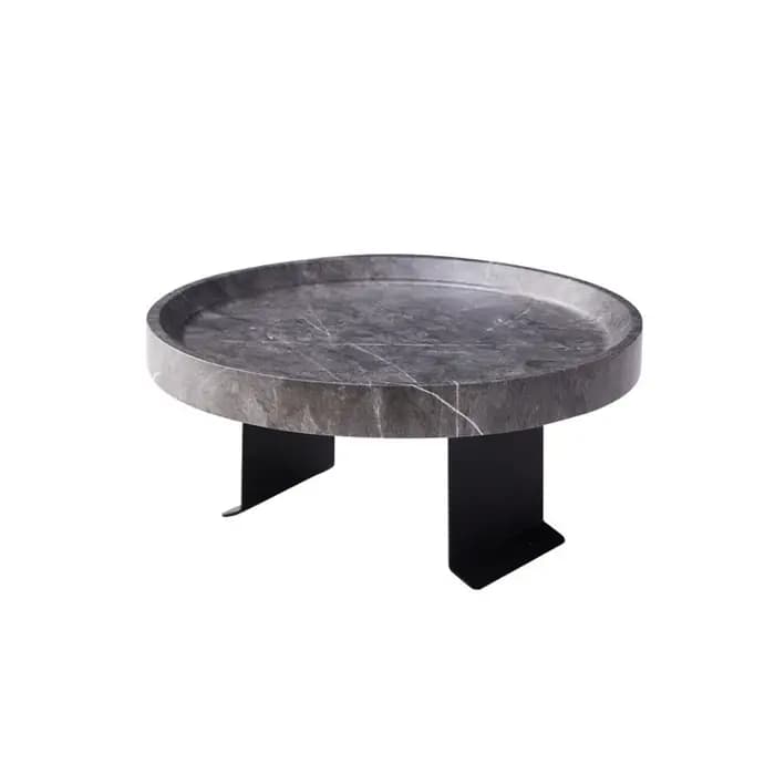 Plateau de canapé Table basse Mdf Mini Table d'appoint étanche résistant aux taches Table d'angle ca