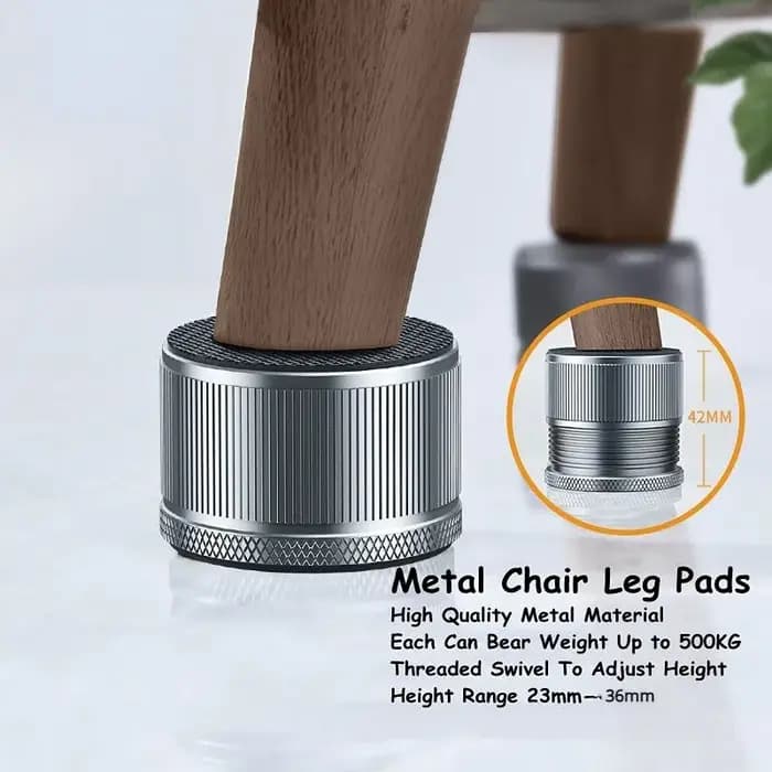 Eary 2/4 pièces meubles en métal jambe Booster Pad lit Riser hauteur réglable canapé pieds protecteu