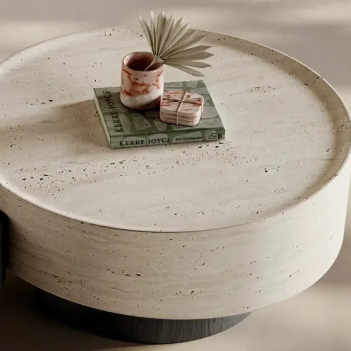 Table basse minimaliste italienne