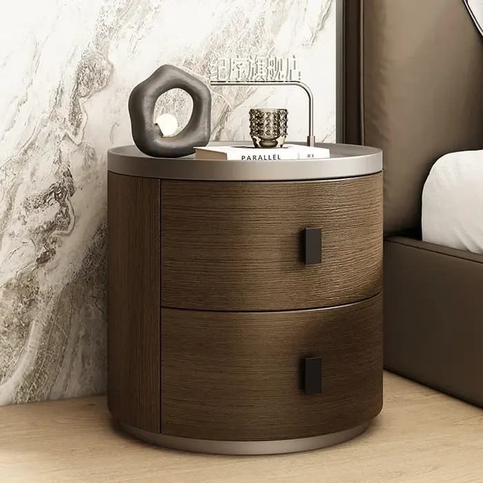Table de chevet nordique en bois massif