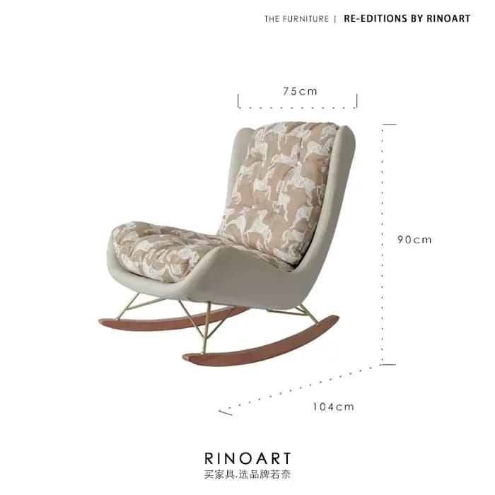 Événements Balcon chaises salon luxe moderne inclinable